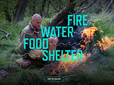 Ed Stafford - Home Hero adventure survival typography