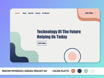 Daily Web/UI Design | 04 dailyui flat graphic design minimal minimalist modern simple typography ui ux web design website
