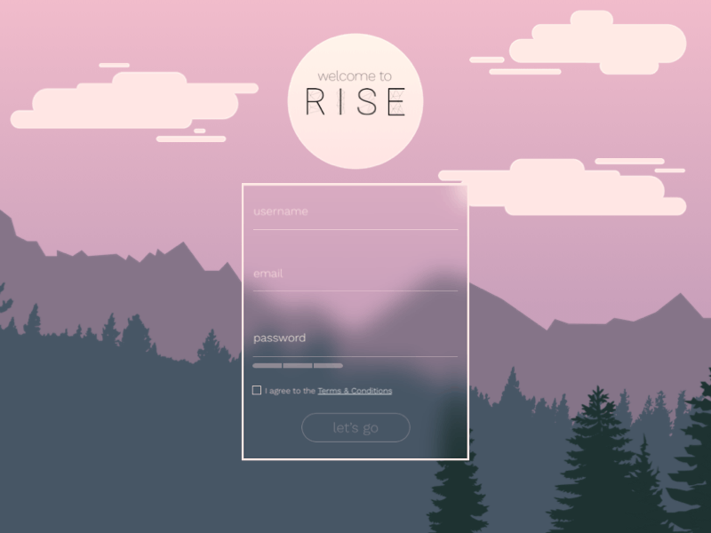 Daily UI #1 - Sign Up Screen