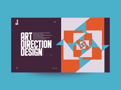 Art direction design. art artwork design direction landingpage minimal typography ui ux vector web webdesign website