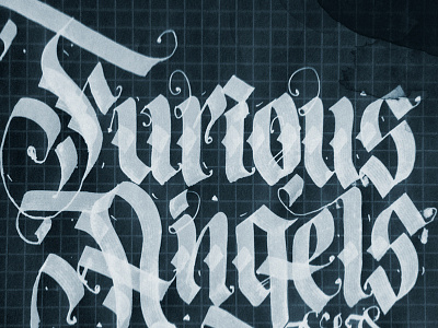 Furious angels calligraffiti calligraphy ink lettering