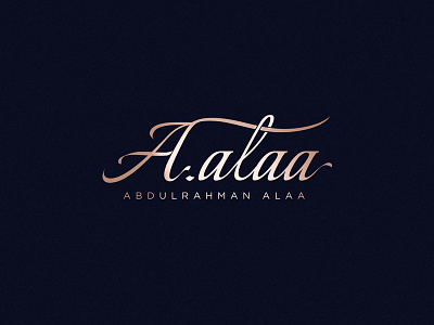 A.alaa | Logo Design