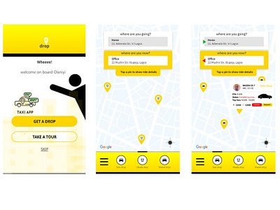 Drop Ride App car app car booking ride ride app ride hailing ride share ride sharing uber