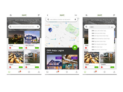 Property Search App home app property developer property listing property management search engine
