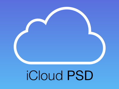 iCloud Icon (iOS 7 Style)