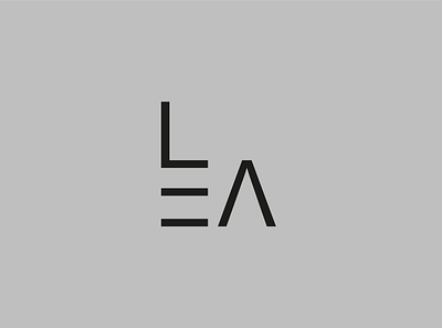 LEA – Logo Design art direction brand identity branding logo design logodesign logotype minimalist logo minimalistic typographic typography visual identity