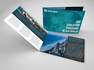 Study Query - Brochure Design brochure design jim chute marketing collateral