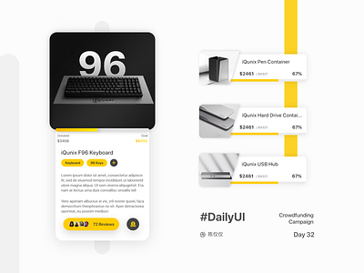 DailyUi Day32-Crowdfunding Campaign 100daychallenge 100days app app design campaign crowdfunding crowdfunding campaign daily 100 challenge dailyui dayliui design donald trump donate donation funding mobile ui ux