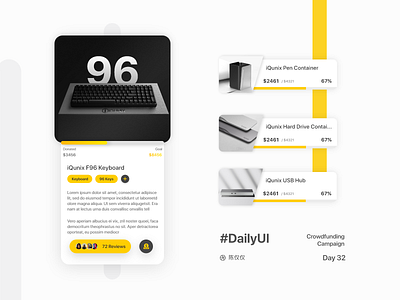 DailyUi Day32-Crowdfunding Campaign