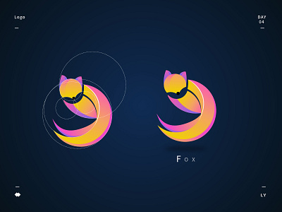 fox illustration logo