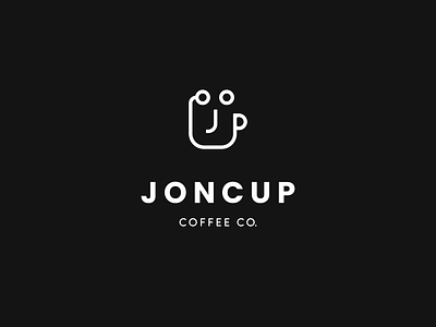 Jon cup coffee coffee bar logo