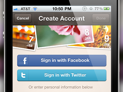 Create Account