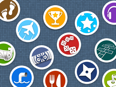 Random Badges badge badges icon icons