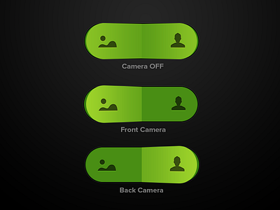 Camera Switch app button buttons camera camera rotate green ios rotate rotation switch toggle