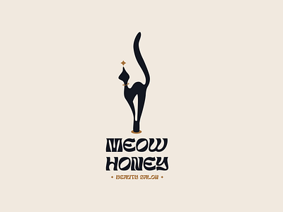 Meow Honey branding logo
