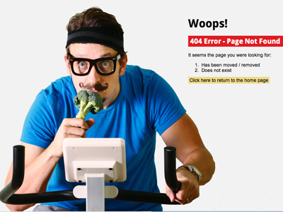 404 Page design web