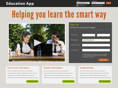 Education App app education elearning website