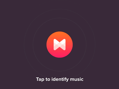 Musixmatch Music ID — Principle animation interaction music musixmatch principle
