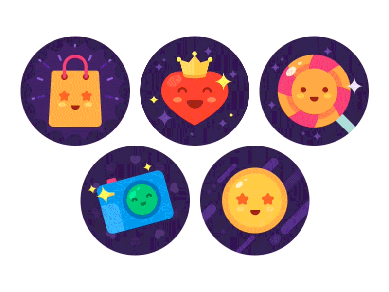 Badges — Illustrations Set 4