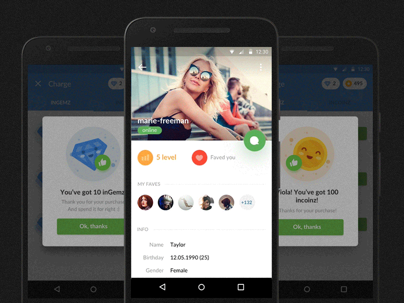 Inchatz Popups — Chat [Android App]