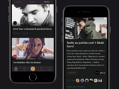 Stylisto — Media feed [iOS app]