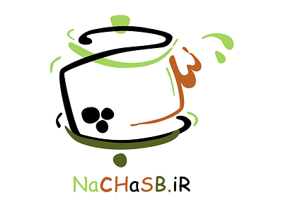 Logo kitchen logo nachasb pots قابلمه