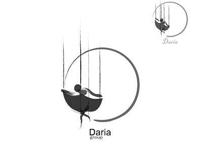 Daria logo circle design group logo logodesign puppet theater