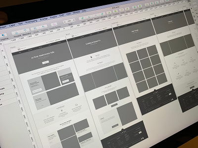 GOS Wireframes ecommerce wireframes wireframing