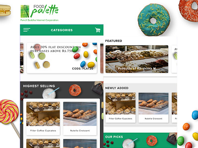 eCommerce Food App Redesign