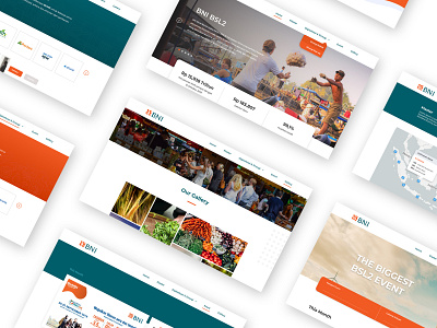 Website BNI ( Bank Negara Indonesia ) app design cleandesign figma interactiondesign ui uiux ux website