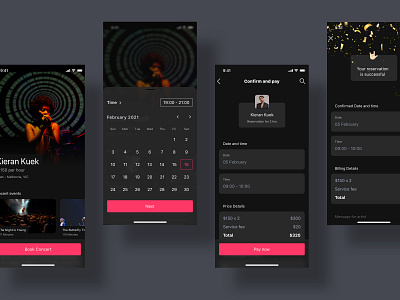 Artist Scheduling App