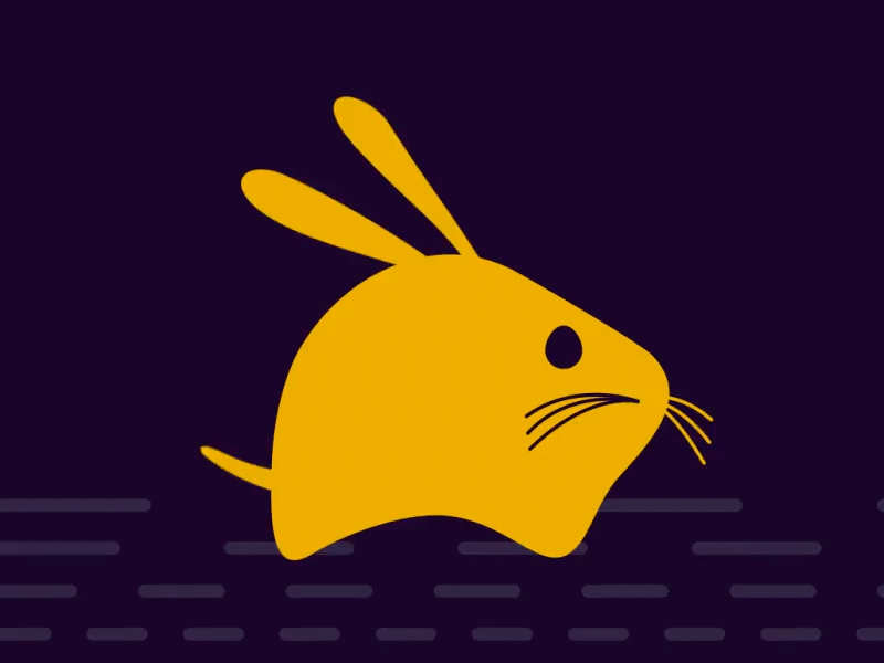 Rat Run Cycle 2d ae animal animation animation 2d gif minimalism motion graphics rat run cycle running