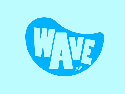 Wave Logo Design blue holiday logo logo design sea summer wave