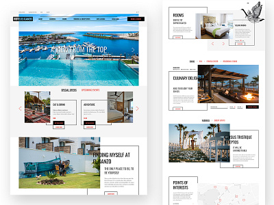 El Ganzo corporate design hotel hotels responsive web design ui design ux ui web