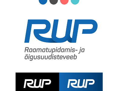 rup.ee | finance news portal | identity identity logo logo design logotype