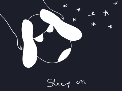 Sleep on my little dog affinity affinitydesigner beeatrix design dog drawing sleep vector