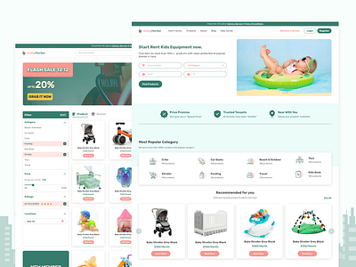 Kiddy Market - Web Applications