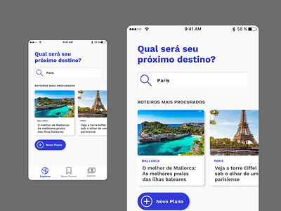 Trippin' — Travel App app figma travel ui ui design user interface ux ux design visual design