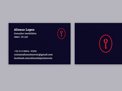 Afonso Lopes - Real Estate Agent branding business design identity logo real estate