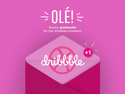 Dribbble Invite brazil design dribbble invite layout pink thanks