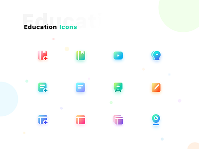 Education Icons app course design education education icons exam grouping icon icons icons pack icons set location plan play spring student teaching template ui video