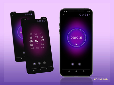 # Daily UI 014 / Countdown Timer app timer countdown timer daily ui daily ui 014 design graphic design illustration ui visual design