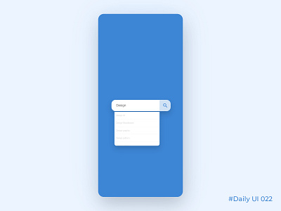 # Daily UI 022 / Search daily ui daily ui 022 daily ui chalenge design graphic design saraching search bar ui visual design