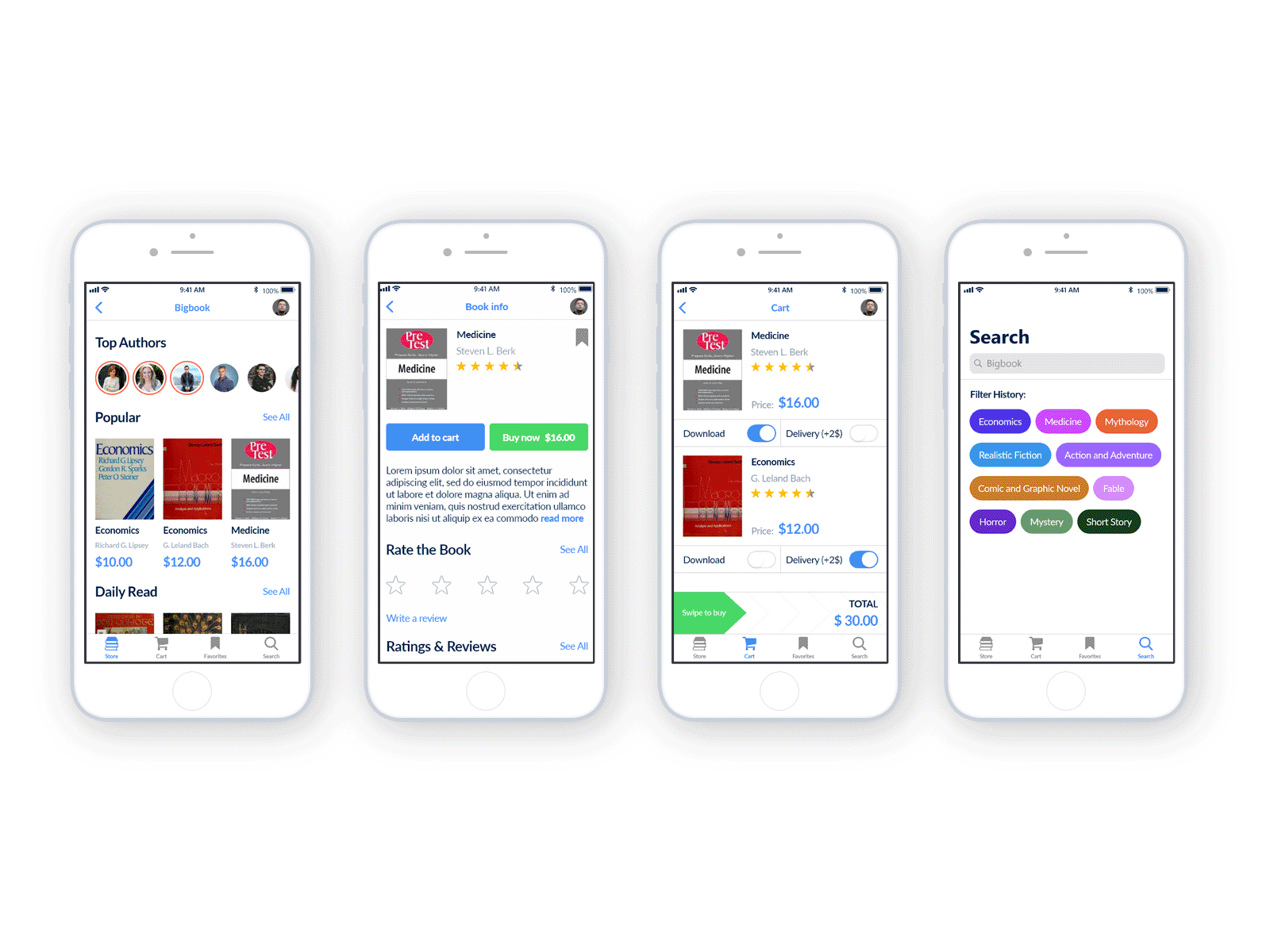 Bigbook IOS Application adobexd animation application bigbook book book app interactiondesign ios ios app ios application mobiledesign motion motiondesign new top new top view top100 top100 application ui design ux design