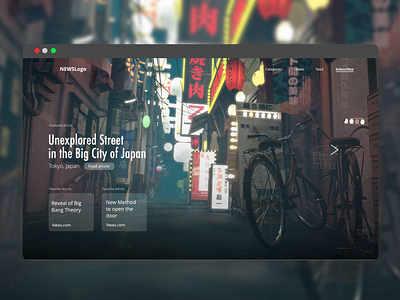 Unexplorer Street Ig design ui ux web webdesign website