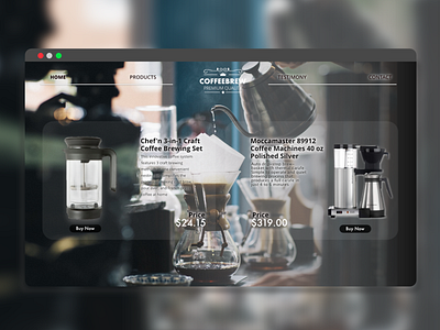 Coffeebrew branding ui ux web webdesign website