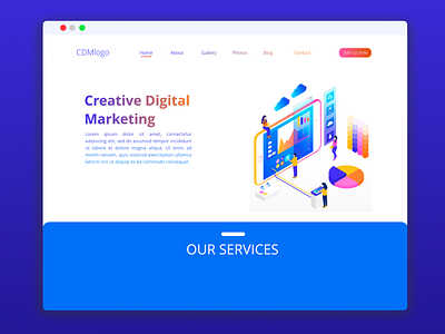 Creative Digital Marketing branding design ui ux web webdesign website