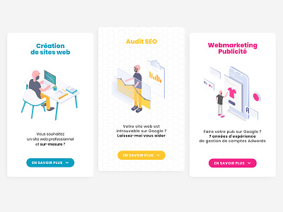 Color Cards cards cards design design illustration webdesign