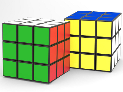 rubiks cube colors