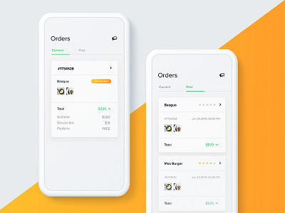 Honestbee App UI Redesign app food delivery app redesign ui ux ui